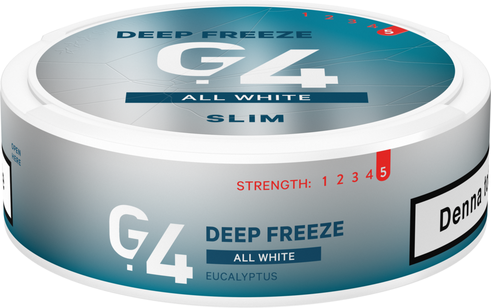 G.4 Deep Freeze Slim All White