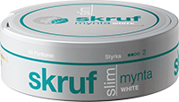 Skruf Slim Mynta White Portion