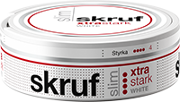 Skruf Slim Xtra Strong White Portion