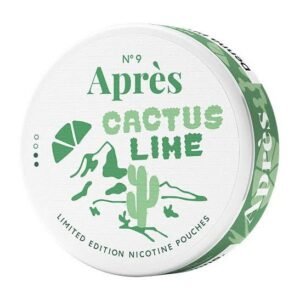 Après Cactus Lime 4mg nicotine pouches can