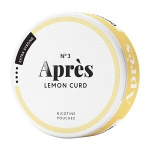 Après Lemon Curd Extra Strong 8mg nicotine pouches can