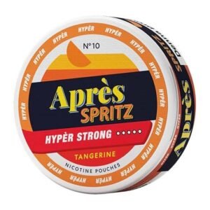 Après Tangerine Spritz Hyper Strong 11mg nicotine pouches can