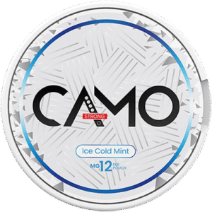 CAMO Ice Cold Mint 12mg nicotine pouches can
