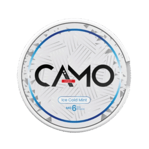CAMO Ice Cold Mint 6mg nicotine pouches can