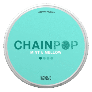Chainpop Mint & Mellow 5mg nicotine pouches can