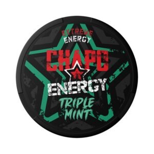 Chapo Energy Triple Mint 150mg caffeine can