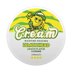 CREAM Lemon Head X-STRONG nicotine pouches can