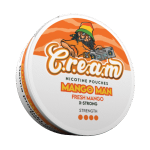 CREAM Mango Man X-STRONG nicotine pouches can