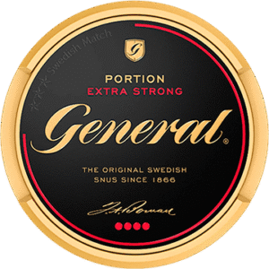General Classic Extra Strong snus can