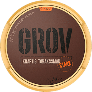 Grovsnus Strong snus can