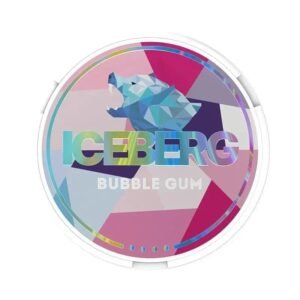 ICEBERG Bubble Gum 30mg nicotine pouches can