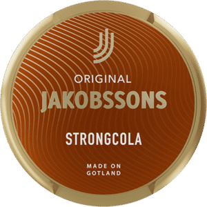 Jakobsson's Strong Cola snus can