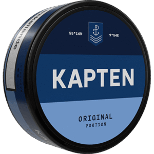 Kapten Original Portion snus can