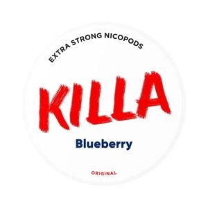 Killa Blueberry 13mg nicotine pouches can