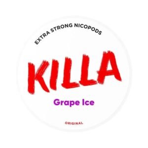 Killa Grape Ice 13mg nicotine pouches can