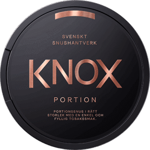 Knox Original Portion snus can