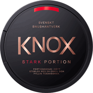 Knox Strong Portion snus can