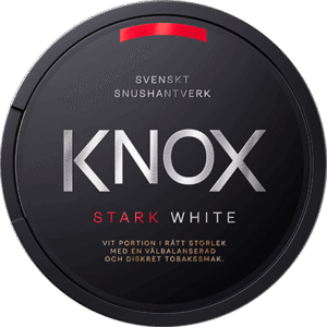 Knox Strong White Portion snus can