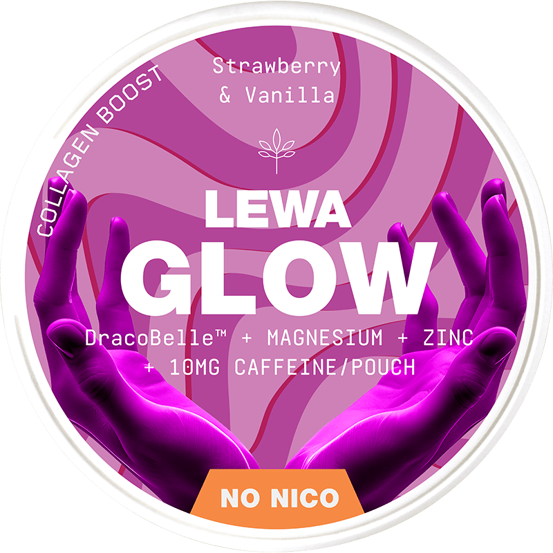 LEWA GLOW Strawberry & Vanilla No Nico - SHORT DATE DEAL