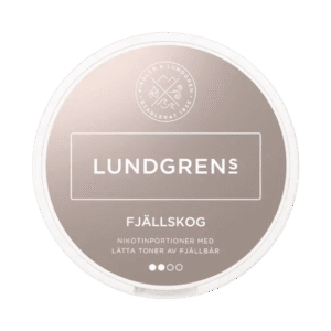 Lundgrens Fjällskog 8mg nicotine pouches can