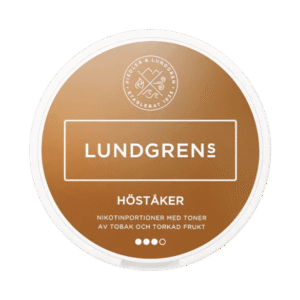 Lundgrens Höståker 12mg nicotine pouches can