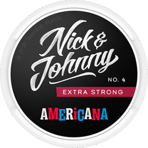 Nick & Johnny Americana snus can