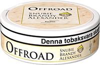Offroad Snubie Brandy Alexander snus can