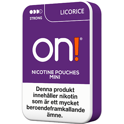 on! Licorice 6mg