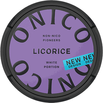 Onico Licorice White Portion