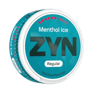 ZYN Menthol Ice Slim 13.5mg nicotine pouches can