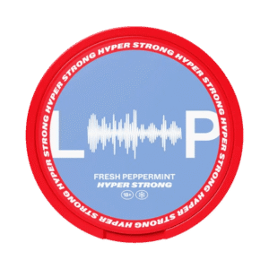 LOOP Fresh Peppermint Hyper Strong 15mg nicotine pouches can