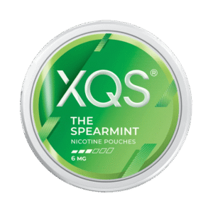 XQS The Spearmint 6mg nicotine pouches can