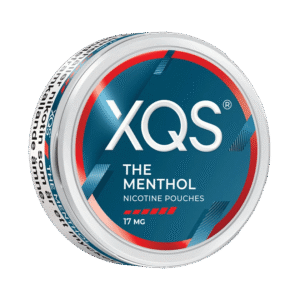 XQS The Menthol 17mg nicotine pouches can