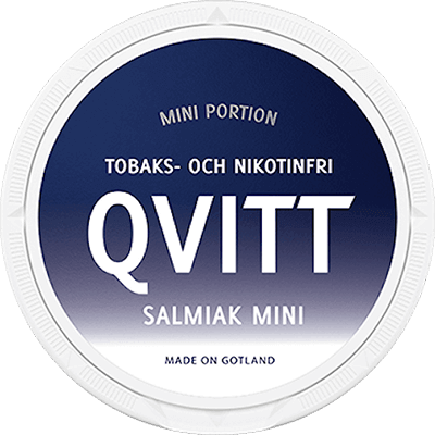 Qvitt Salmiak Mini White