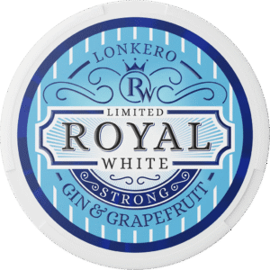 Royal White Gin and Grapefruit (Lonkero) 16.5mg nicotine pouches can