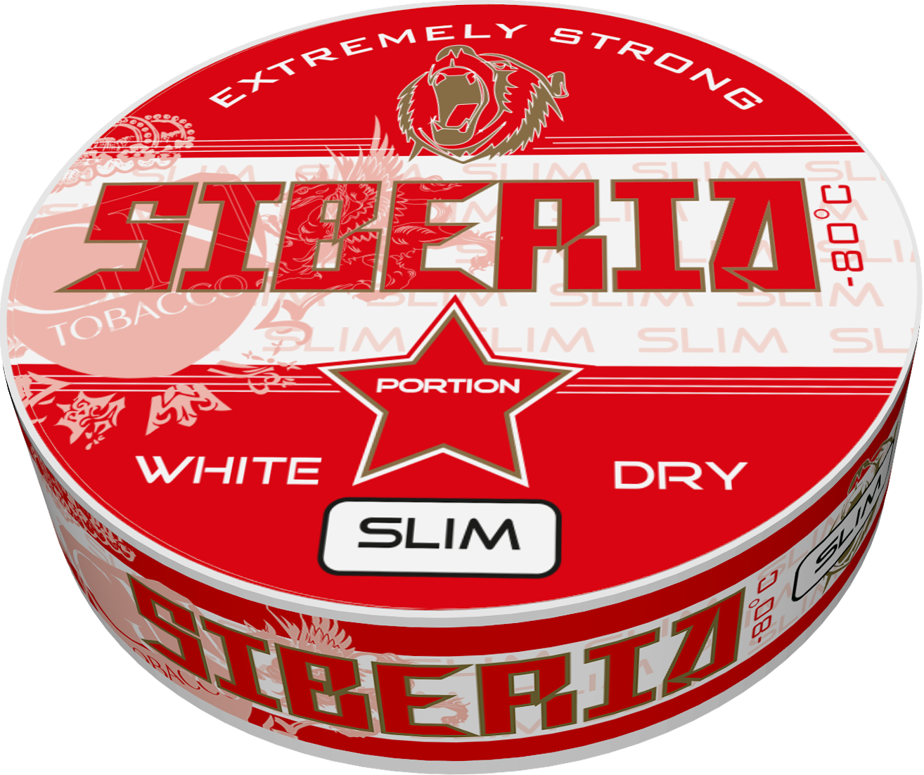 Siberia -80 Degrees Slim White Dry