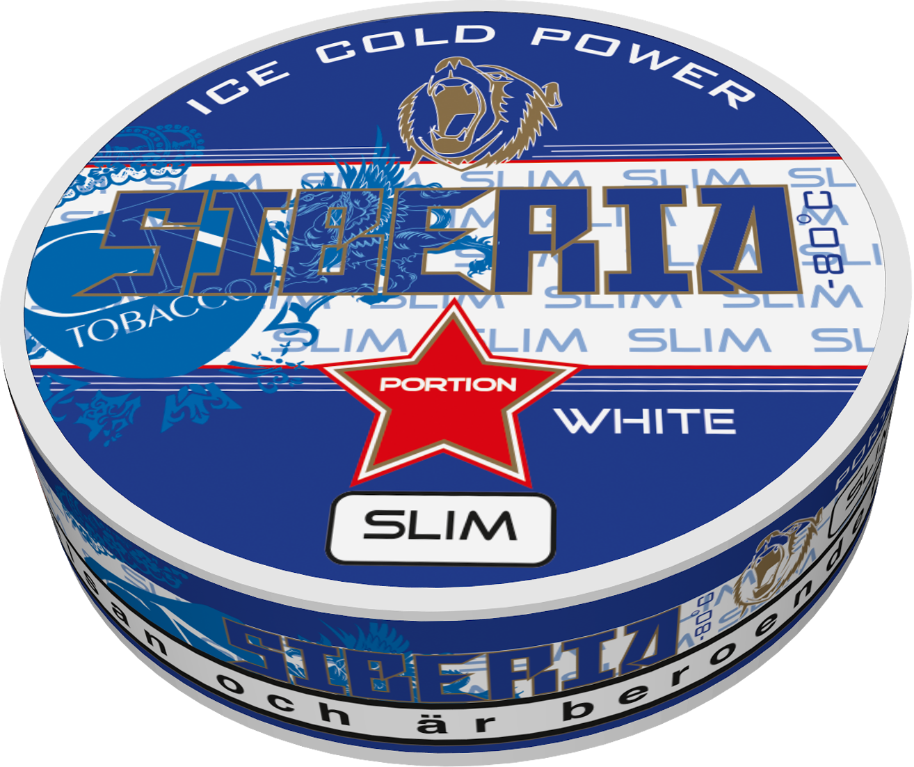 Siberia -80 Degrees Slim White