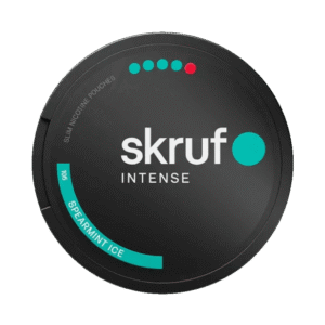 Skruf Intense Spearmint Ice 11mg nicotine pouches can