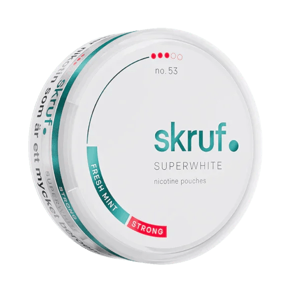 Skruf Superwhite Fresh Mint 10mg