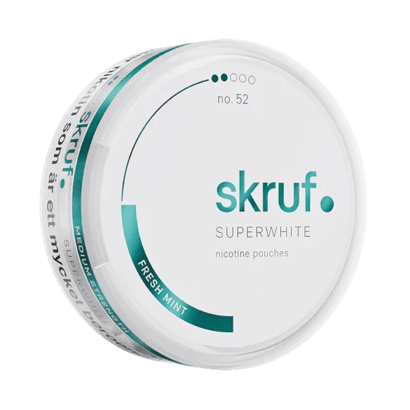 Skruf Superwhite Fresh Mint 6mg