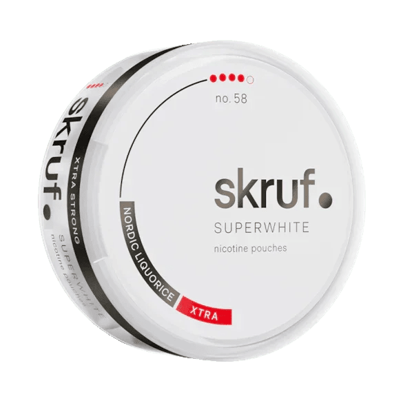Skruf Superwhite Nordic Liquorice 11mg