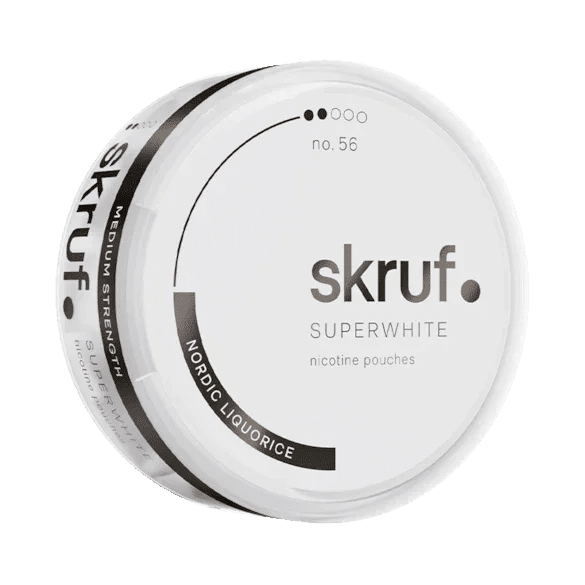 Skruf Superwhite Nordic Liquorice 6mg