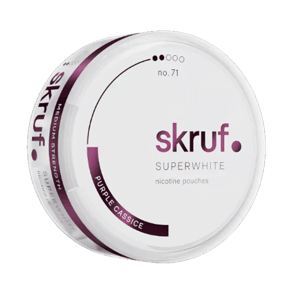 Skruf Superwhite Purple Cassice 6mg