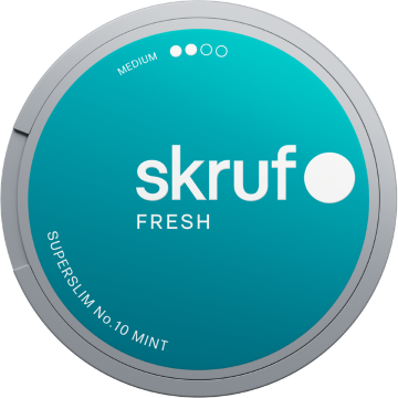Skruf Fresh no. 10 Mint Superslim Medium
