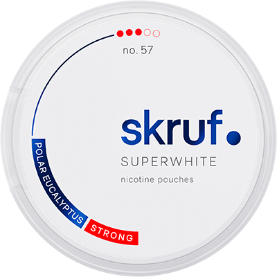 Skruf Superwhite no.57 Polar Eucalyptus Strong