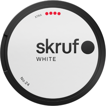 Skruf no. 24 White Xtra Strong