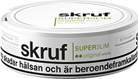 Skruf Super Slim Original White