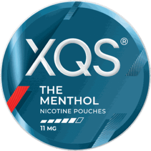 XQS The Menthol 11mg nicotine pouches can