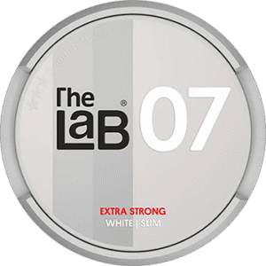 LAB 07 Extra Strong White snus can