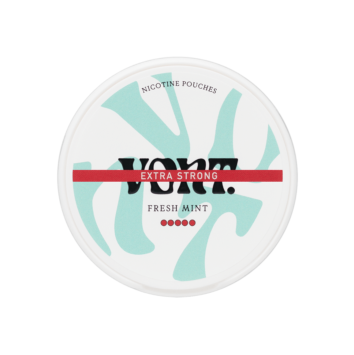 Vont Fresh Mint Extra Strong 12mg nicotine pouches can